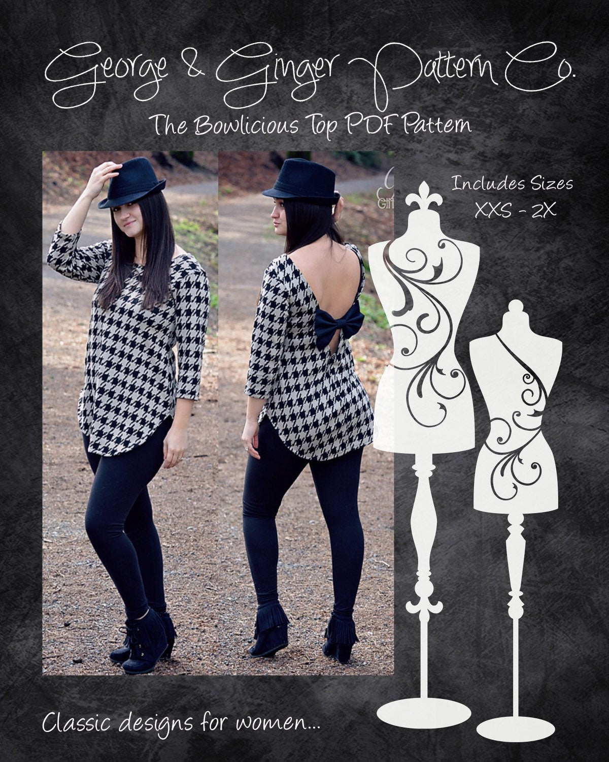The Bowlicious Top PDF Sewing Pattern
