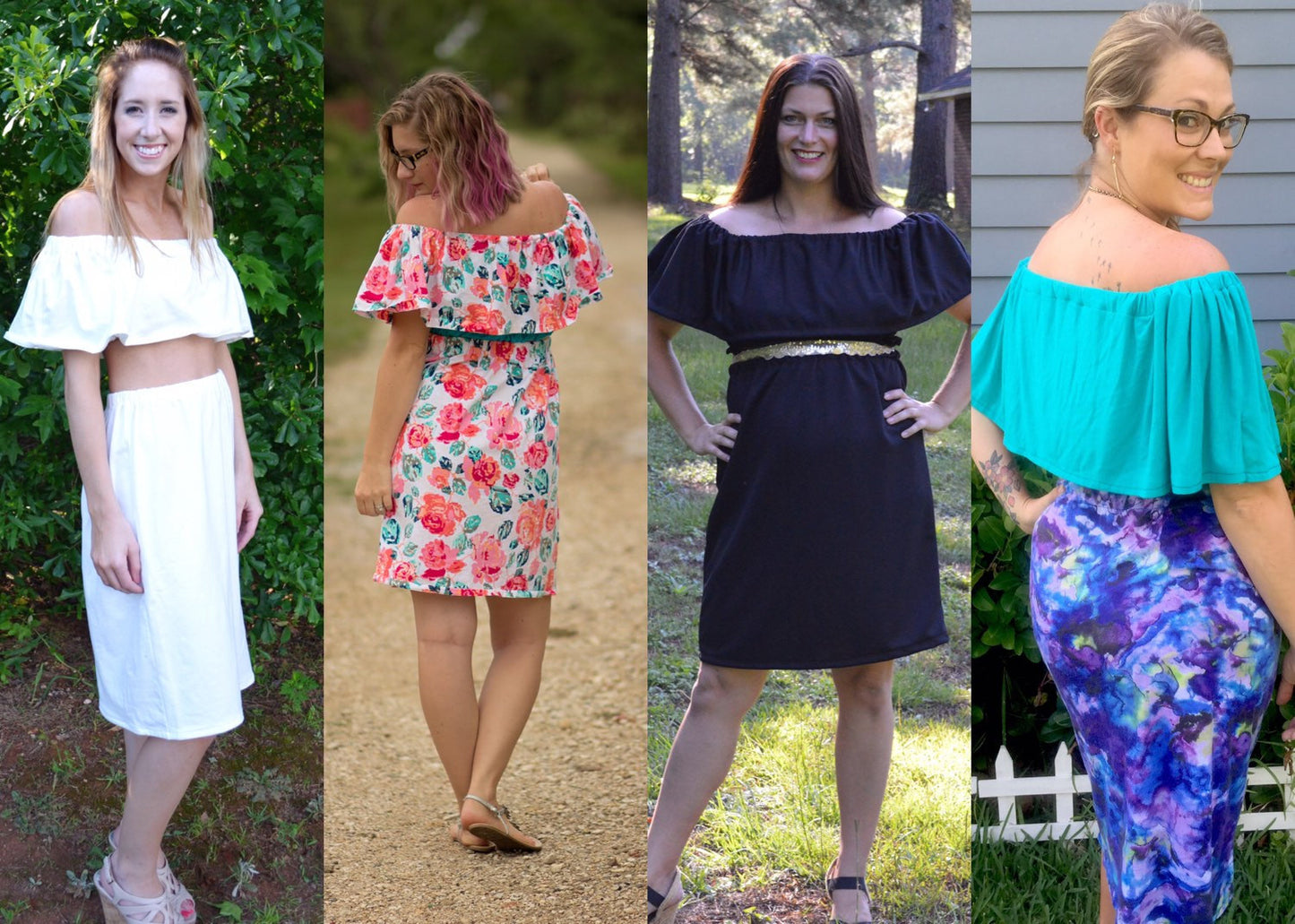 The Capsule Crop Top Set PDF Sewing Pattern