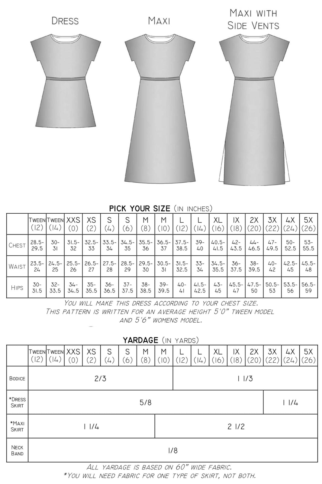 Intermediate Staple Patterns – George And Ginger Patterns