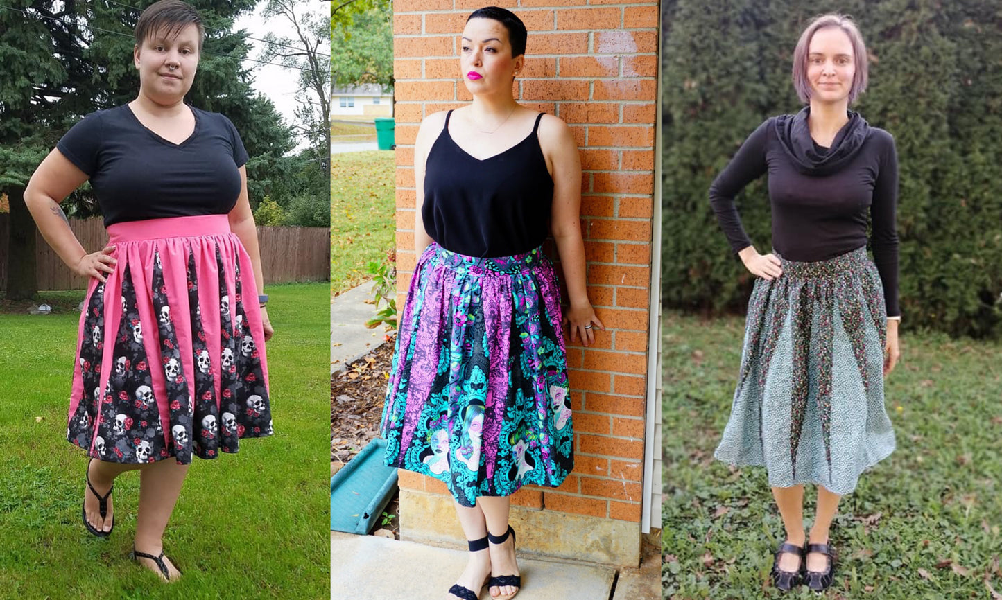 Umbrella Skirt (YouTube Exclusive) PDF Sewing Pattern