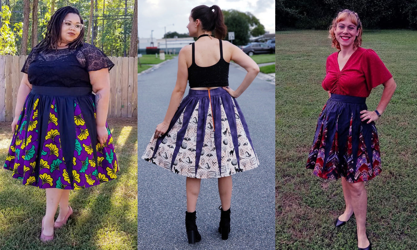 Umbrella Skirt (YouTube Exclusive) PDF Sewing Pattern