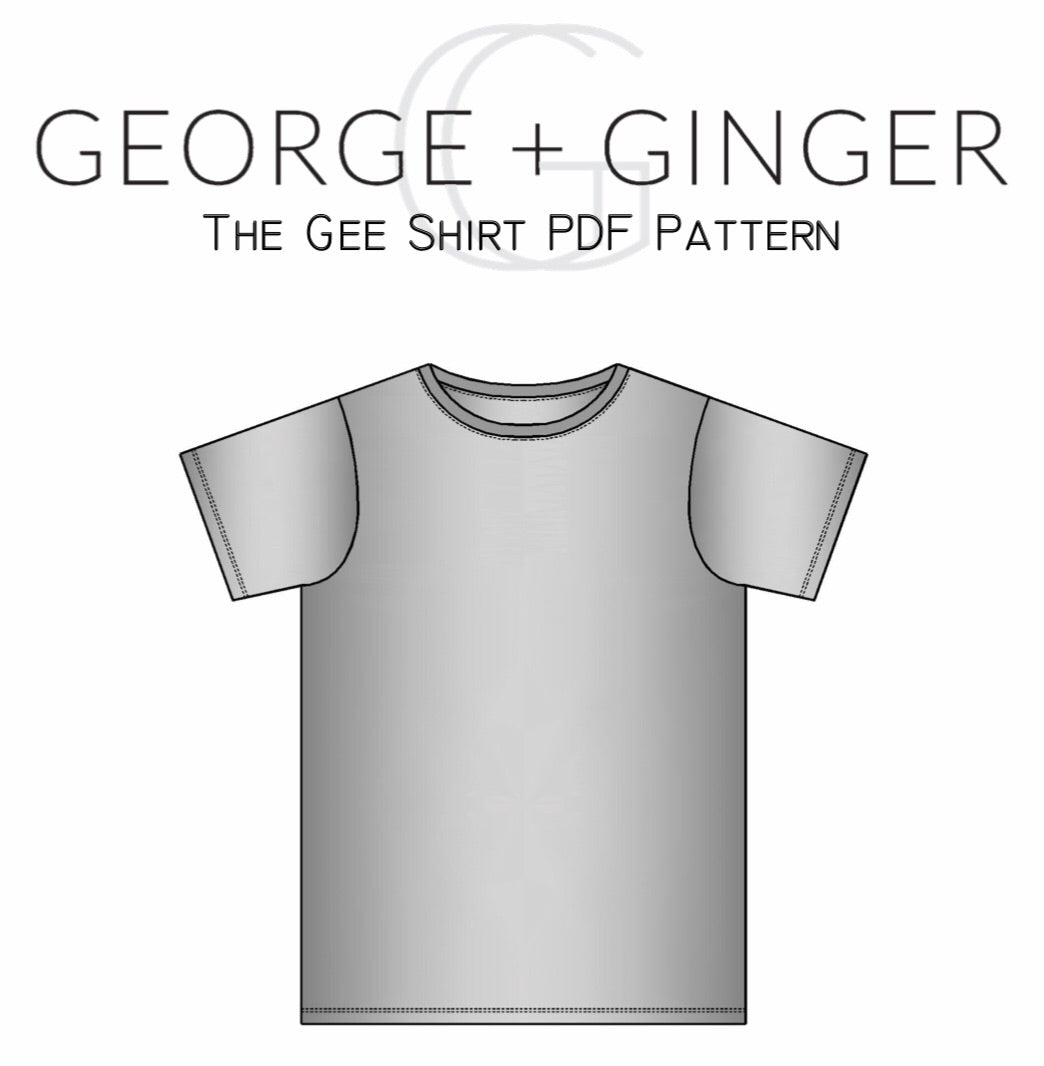 Gee Shirt (YouTube Exclusive) PDF Sewing Pattern