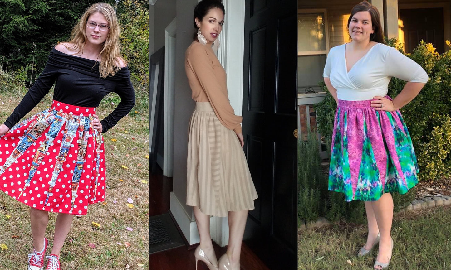 Umbrella Skirt (YouTube Exclusive) PDF Sewing Pattern