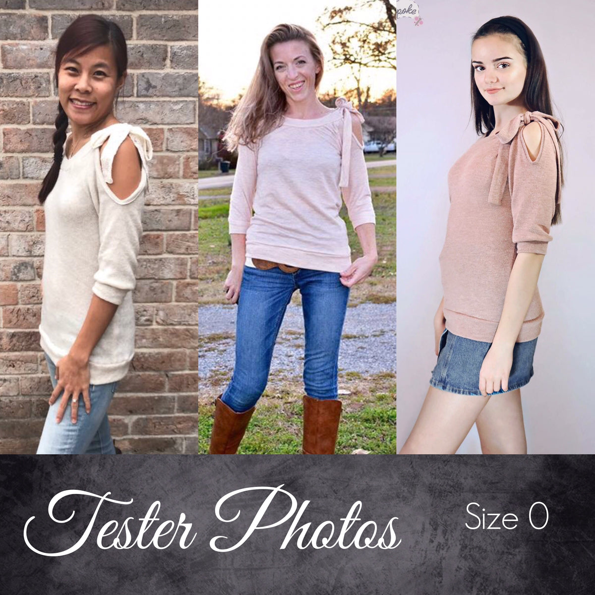 The Bloom Sweater PDF Sewing Pattern