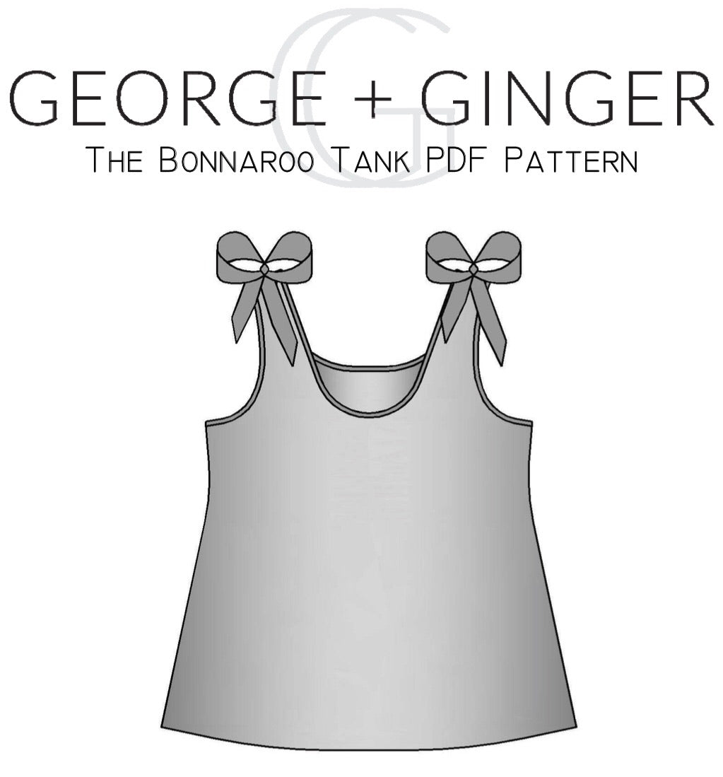 The Bonnaroo Tank PDF Sewing Pattern