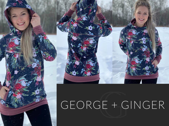 The Monna Hoodie PDF Sewing Pattern – George And Ginger Patterns