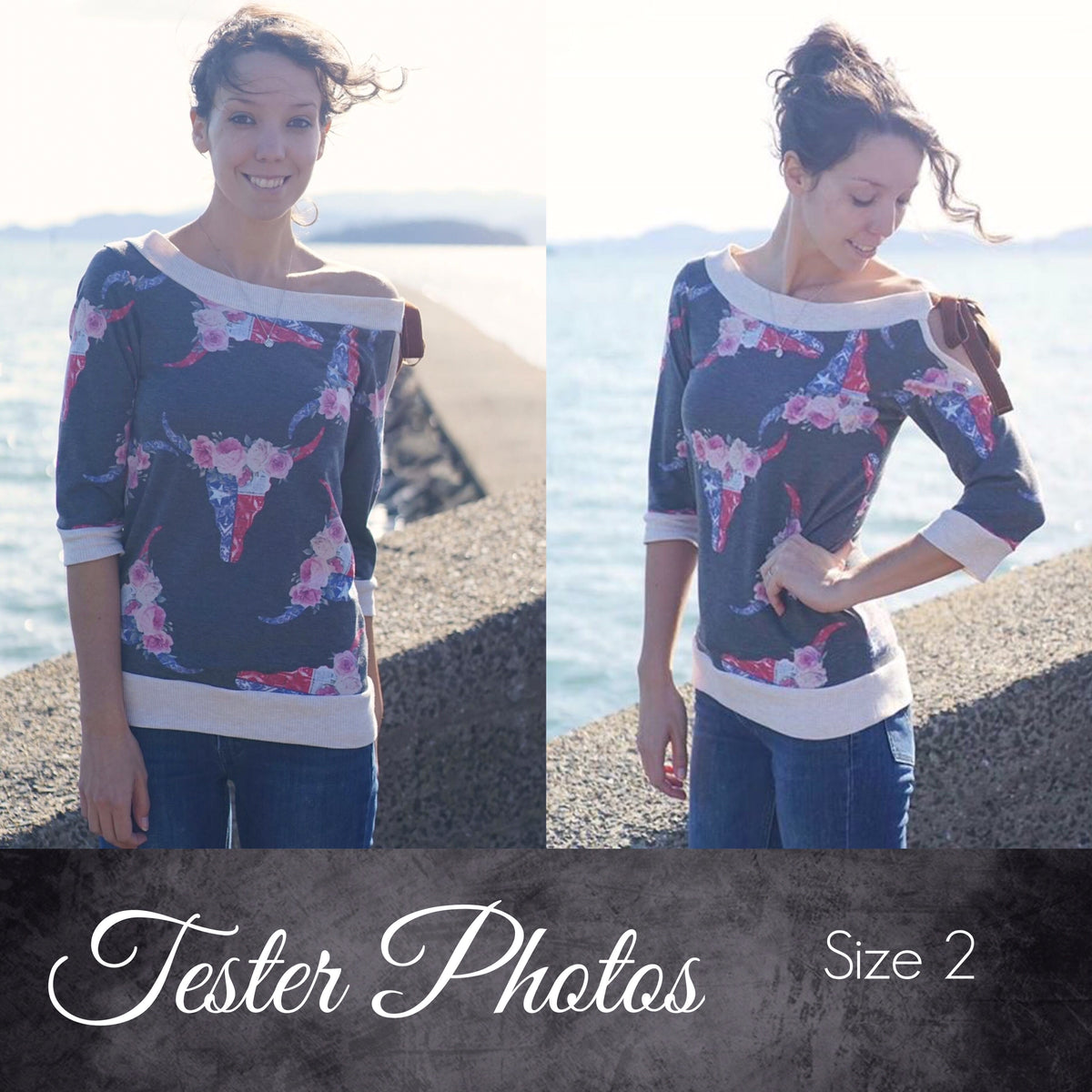The Bloom Sweater PDF Sewing Pattern