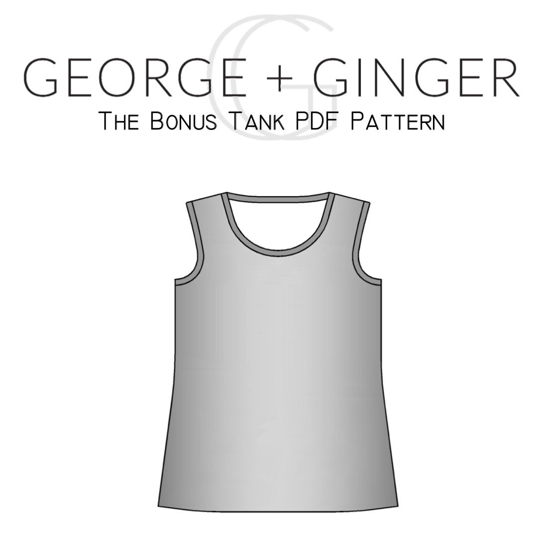 FREE Bonus Tank PDF Sewing Pattern