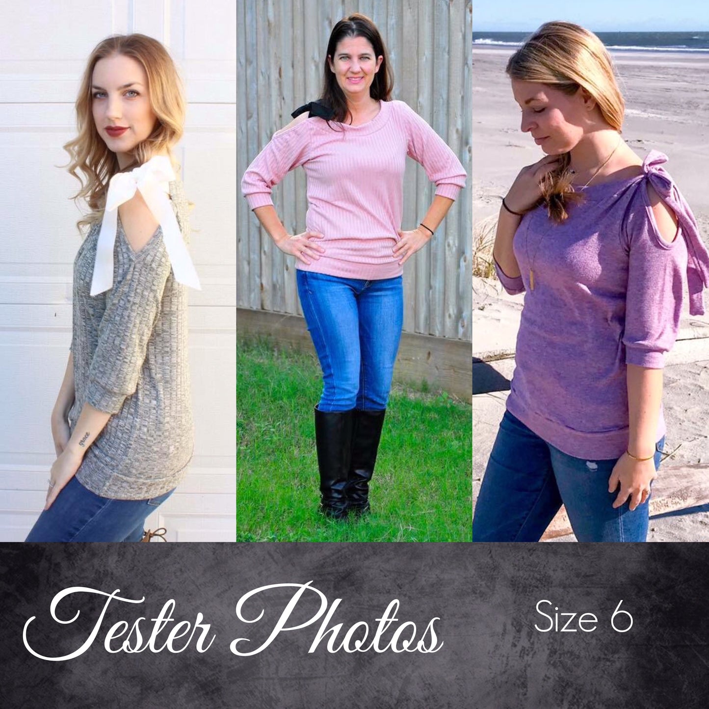 The Bloom Sweater PDF Sewing Pattern