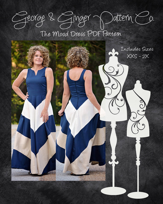 The Mood Dress PDF Sewing Pattern