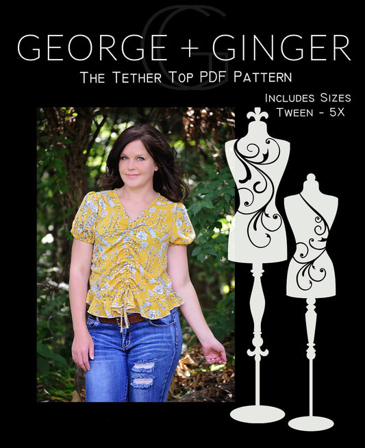 The Tether Top PDF Sewing Pattern