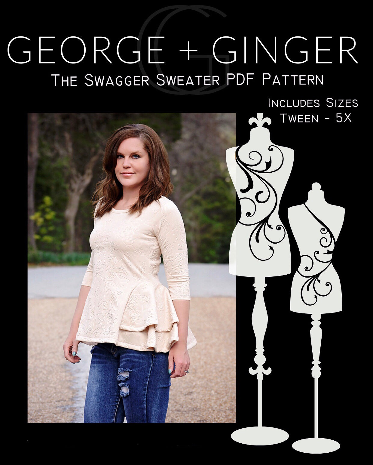 The Swagger Sweater PDF Sewing Pattern