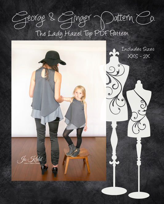 The Hazel Top PDF Sewing Pattern