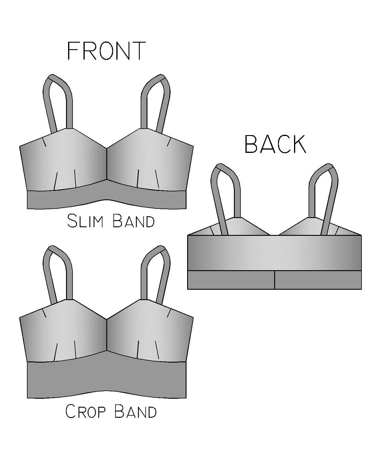 Little Black Bra (YouTube Exclusive) PDF Sewing Pattern