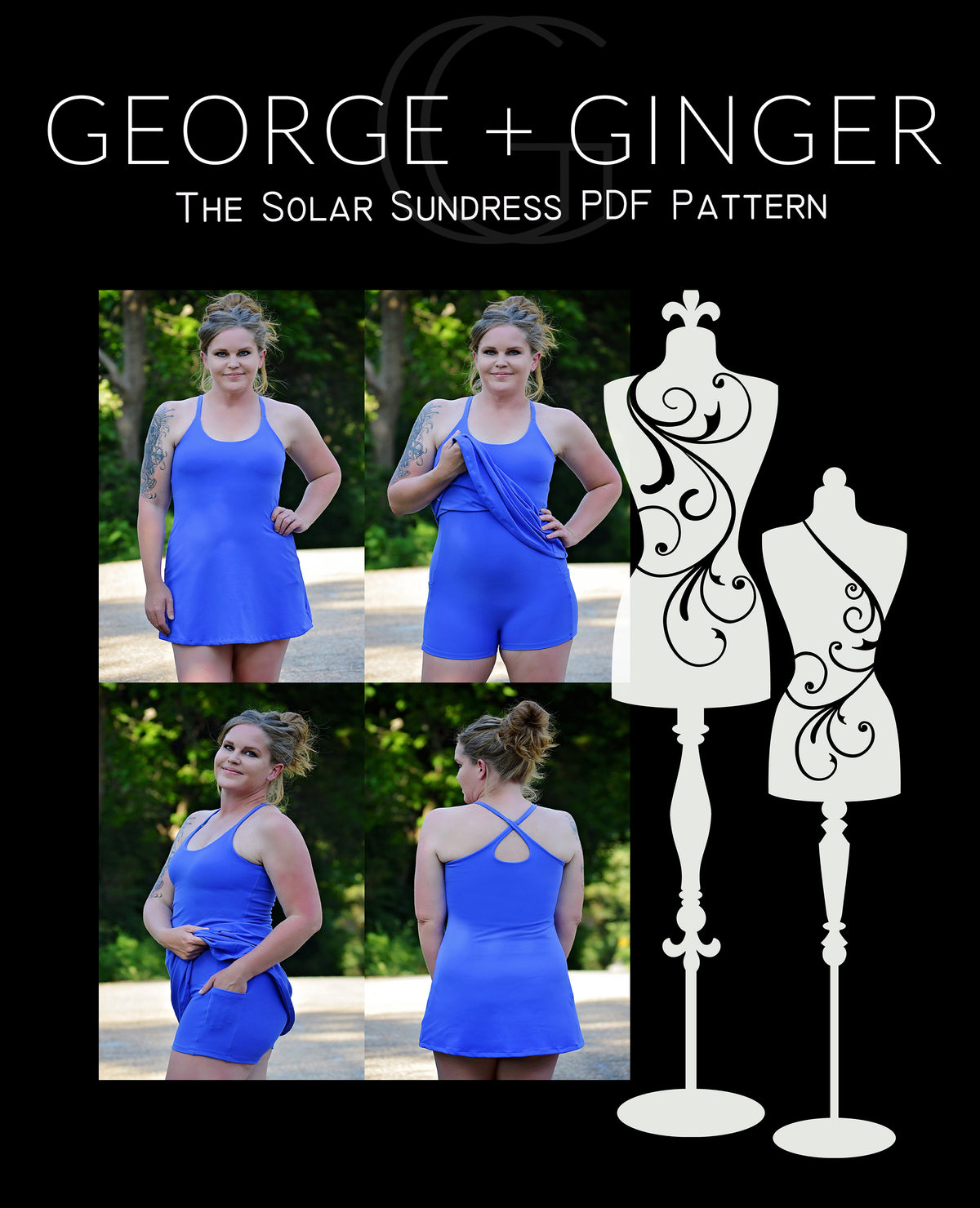 Sun Harness Pattern The Solar Sundress PDF Sewing Pattern – George And Ginger Patterns