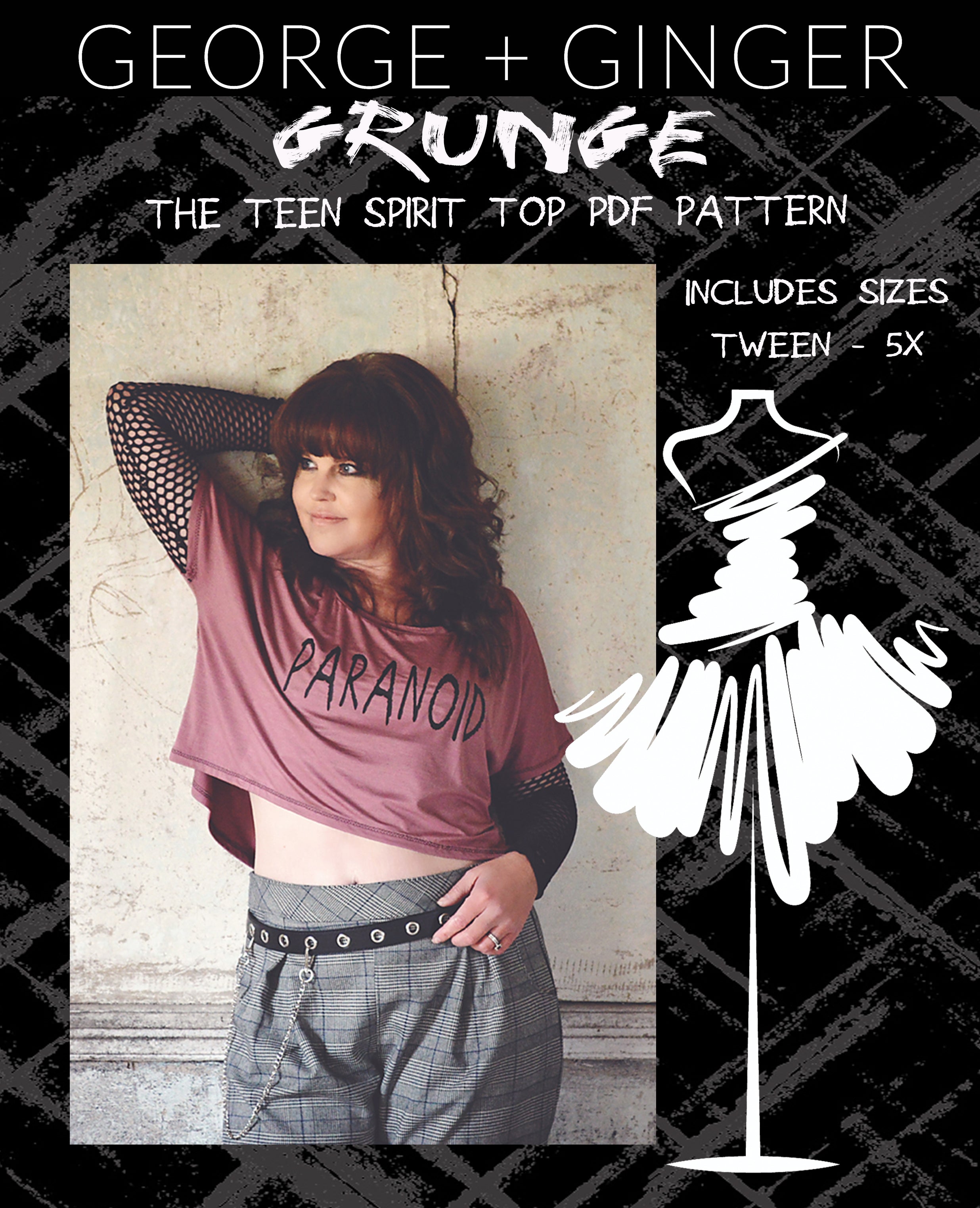 Basic Grunge Mini Set PDF Sewing Pattern